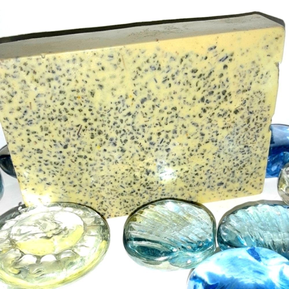 Hand crafted organic Mint Green tea Soap bar